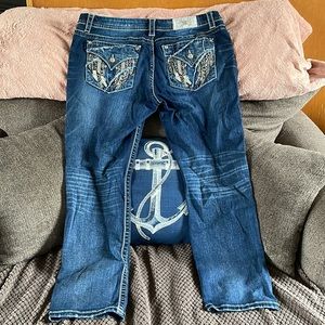 Lightly used Miss Me jeans